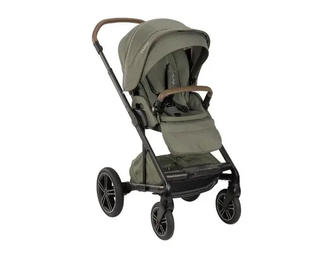 Carucior Nuna Mixx Next Pine, 0-22 kg (Negru/Verde)