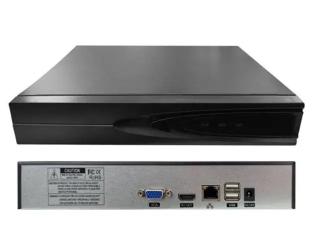 NVR cu 1 Canal Besnt BS-N08P, H.265, 1080P, 5MP (Negru)