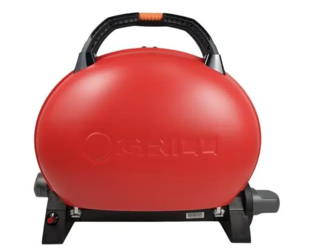Gratar portabil O-GRILL 500, 2.7 kW, alimentare gaz (Rosu)