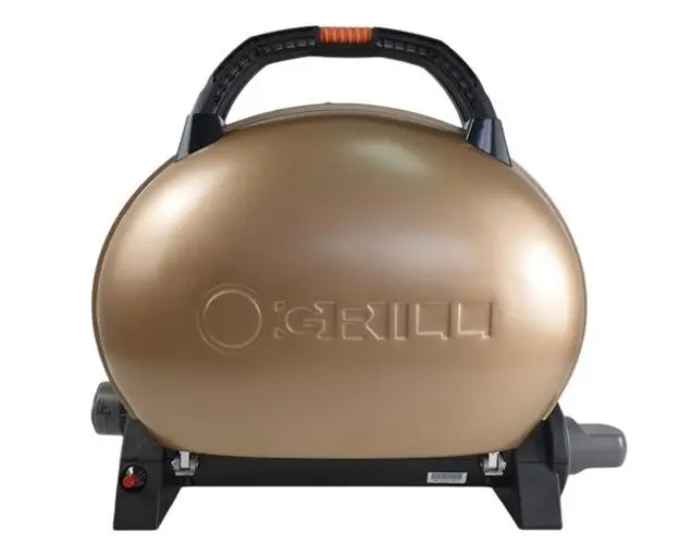 Gratar portabil O-GRILL 500, 2.7 kW, alimentare gaz (Bronz)