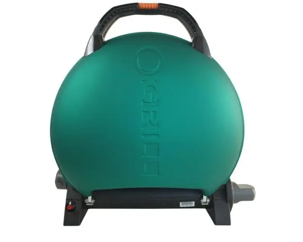 Gratar portabil O-GRILL 600, 3.2 kW, alimentare gaz (Verde)