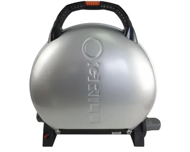Gratar portabil O-GRILL 600, 3.2 kW, alimentare gaz (Argintiu)