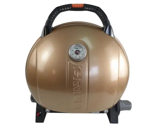 Gratar portabil O-GRILL 900, 3.2 kW, alimentare gaz (Bronz)