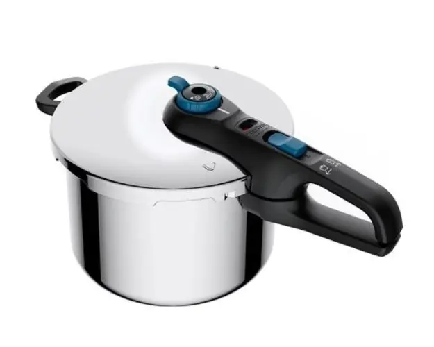 Oala sub presiune Tefal Secure Trendy, 8l, inox (Argintiu)