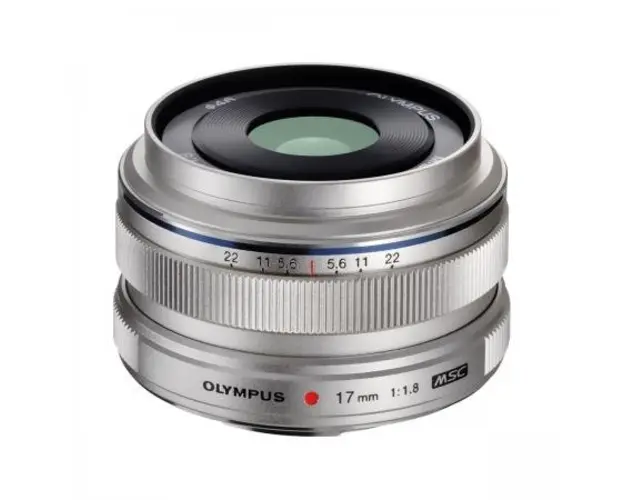 Obiectiv Olympus M.ZUIKO DIGITAL (Argintiu) 17mm