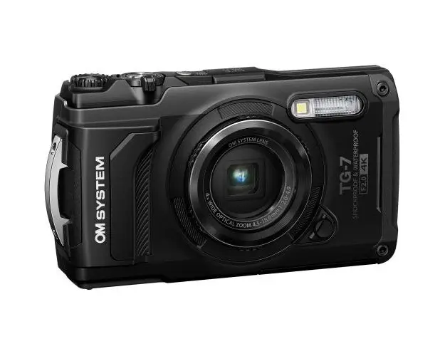 Aparat foto Digital Olympus OM SYSTEM TG-7, 12MP, 3inch LCD (Negru)