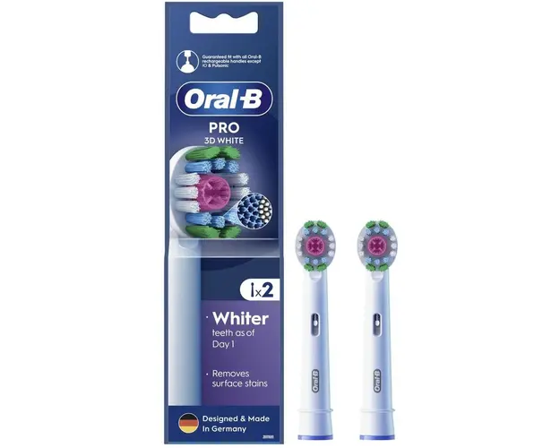 Rezerve periuta de dinti Oral-B Pro EB18pRX 3D White, 2 bucati