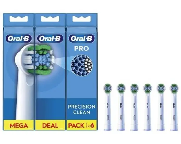 Rezerve periuta de dinti Oral-B Pro Precision Clean EB20RX, 6 bucati