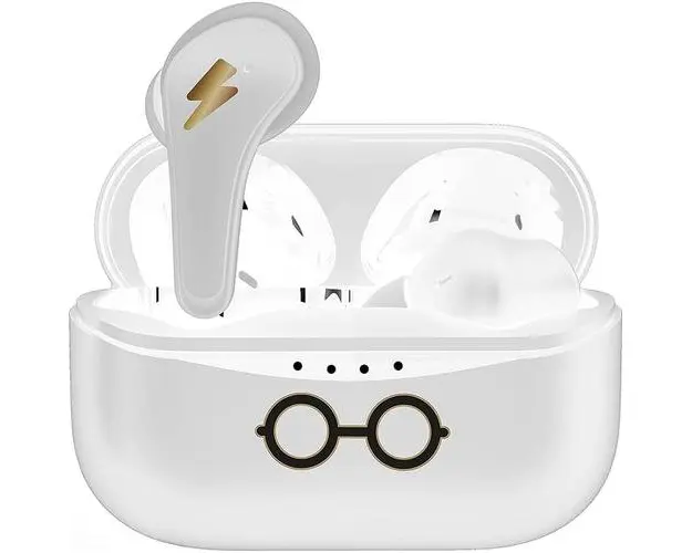 Casti True Wireless OTL Harry Potter Glasses, Microfon, Bluetooth (Alb)