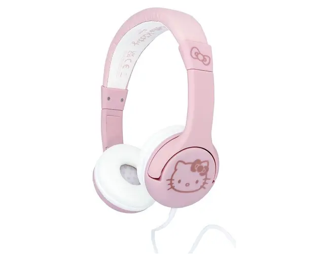 Casti Stereo OTL Hello Kitty, Pentru copii, Cu fir (Roz)