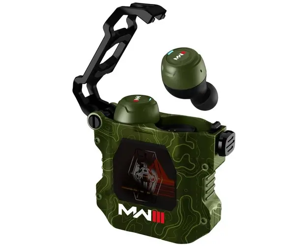 Casti True Wireless OTL Call of Duty Modern Warfare 3, Microfon, Bluetooth (Verde)