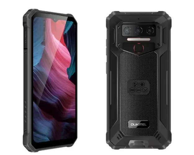 Telefon Mobil Oukitel WP23 Pro, Procesor Mediatek T606 Octa-Core, Capacitive touchscreen 6.52inch, 8GB RAM, 128GB Flash, Camera 13 + 2 MP, 4G, Wi-Fi, Dual SIM, Android (Negru)