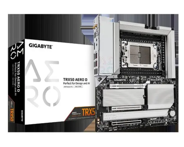 Placa de baza GIGABYTE TRX50 AERO D, AMD TRX50, sTR5, eATX 