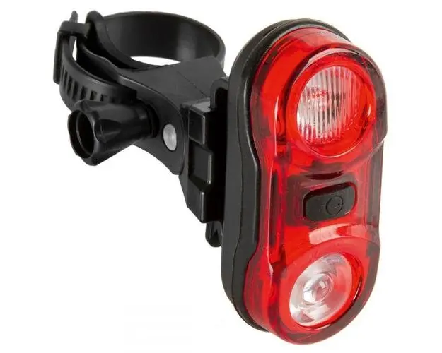 Stop LED cu Baterii M-WAVE HELIOS 2.3inch, 2 x 0.5 Watt, pentru vehicule electrice