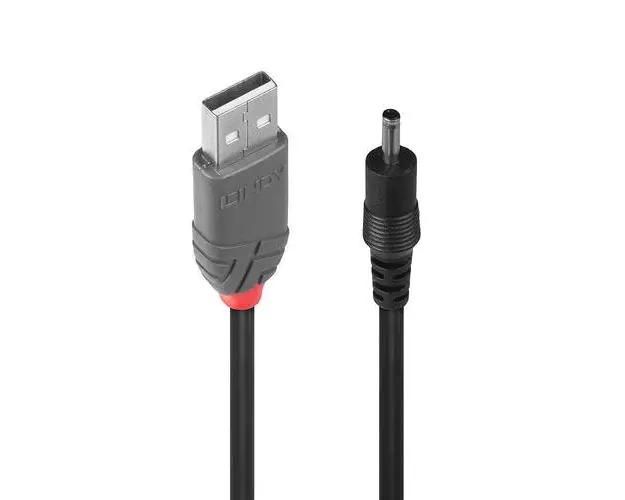 Cablu Lindy LY-70266, 1.5m, USB 2.0 - Jack 3.5mm