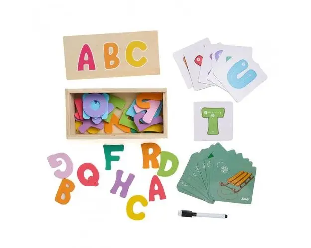 Joc De Potrivire Cu Litere, 54 De Piese