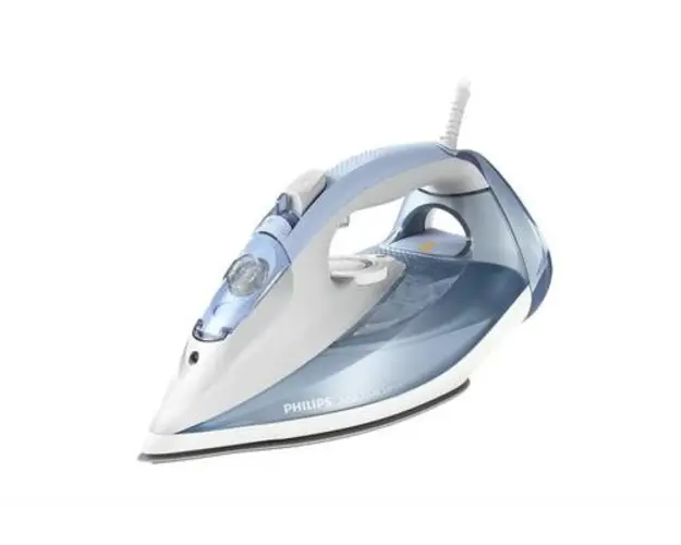Fier de calcat Philips DST7011/20, 2600 W, Rezervor 0.3 l, 220g/min, SteamGlide Plus (Albastru deschis/Gri)