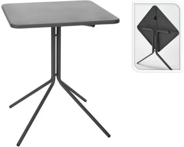 Masa pliabila patrata 58 x 58 x 70cm