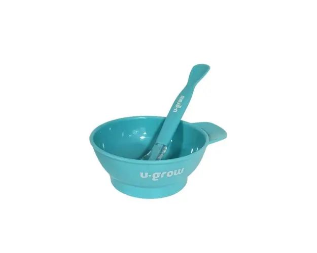 Bol cu capac si lingurita U-Grow UG-BFGB002