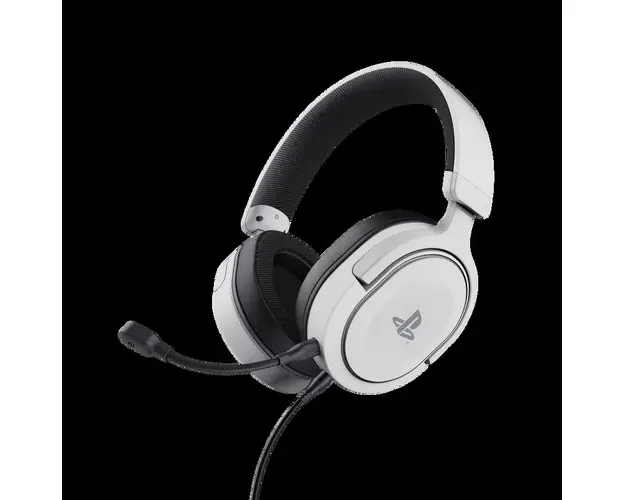 Casti Trust GXT 498W Forta, Jack 3.5 mm, Microfon (Alb)