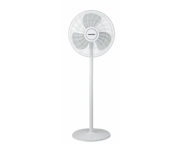 Ventilator cu picior Heinner HSF-M50WH, 50 W, Oscilatie, H 130 cm (Alb)