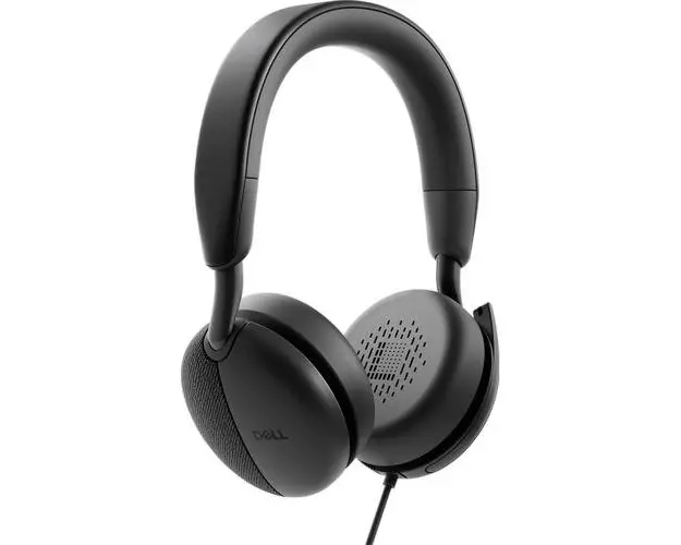 Casti Stereo DELL Pro WH5024, Microfon, ANC, Cu fir (Negru)