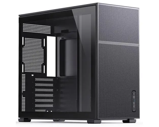 Carcasa Jonsbo D41 Mesh, Middle Tower, Fara sursa, ATX (Negru)