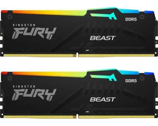 Memorie Kingston KF568C34BBAK2-32, DDR5, 32 GB, 6800 MHz