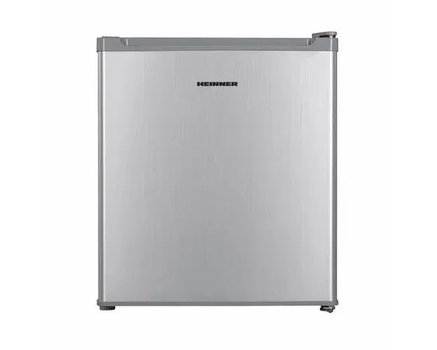 Frigider minibar Heinner HMB-HM41SE++, 41 l, Clasa E, Usa reversibila, H 51 cm (Argintiu)