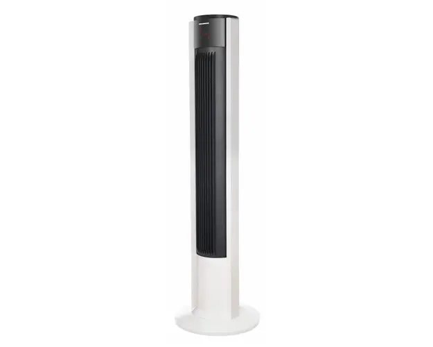 Ventilator turn Heinner HTF-M45WH, 45 W, 3 viteze, Display LED, Oscilatie, Temporizator, H 110 cm (Alb)