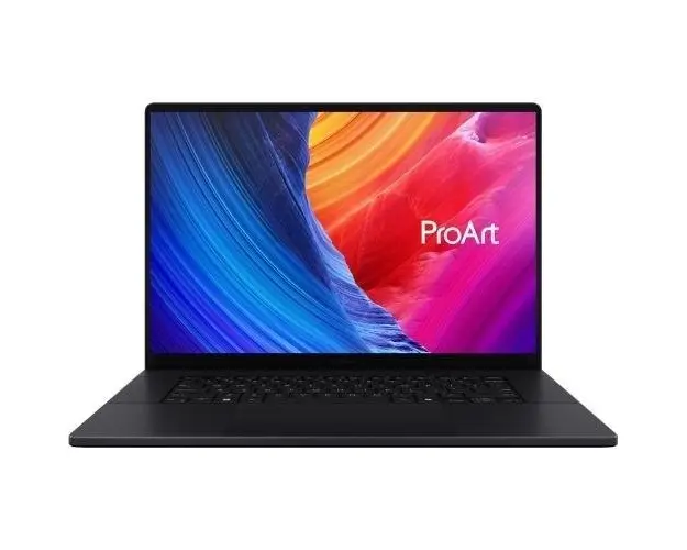 Laptop ASUS ProArt P16 OLED H7606WI (Procesor AMD Ryzen™ AI 9 HX 370 (24M Cache, up to 5.10 GHz), 16inch 4K Touch, 64GB LPDDR5X, 2TB SSD, NVIDIA GeForce RTX 4070 @8GB, DLSS 3.0, Win 11 Pro, Negru) 