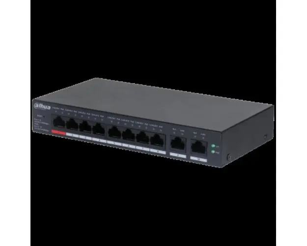 Switch Dahua CS4010-8GT-110, Gigabit, 8 Porturi, PoE