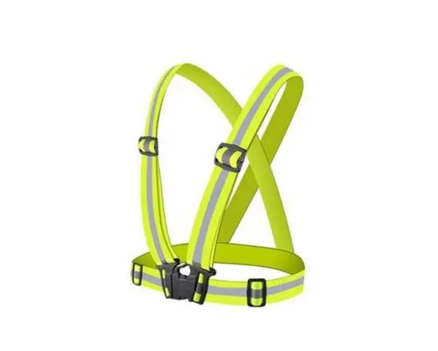 Vesta reflectorizanta P2R Aurora, Galben/Neon