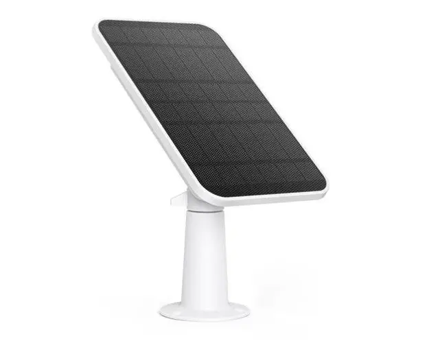 Panou Solar compatibil eufycam, sursa alimentare continua, 2.6W, IP65, MicroUSB, 2.5W (Alb)