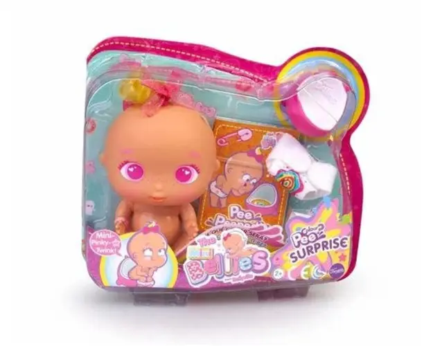 Papusa interactiva cu accesorii The Bellies - Pinky Twink