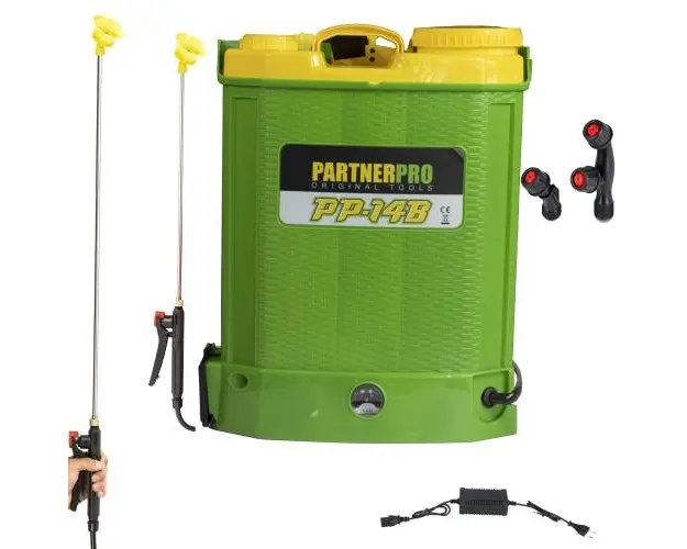 Pompa de stropit cu acumulator Partner PP-14B, 14L