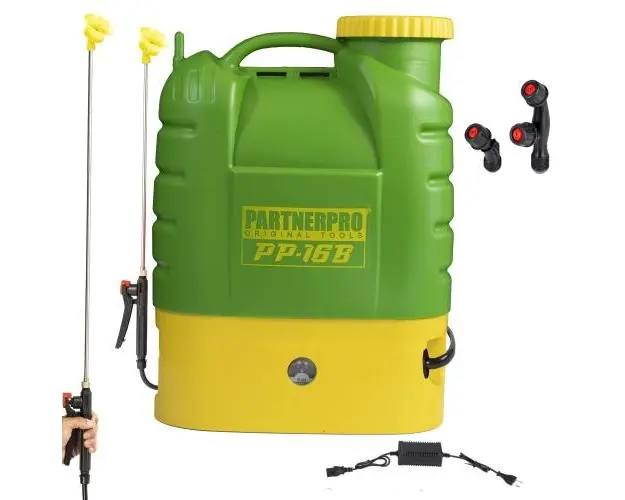 Pompa de stropit cu acumulator Partner PP-16B, 16L