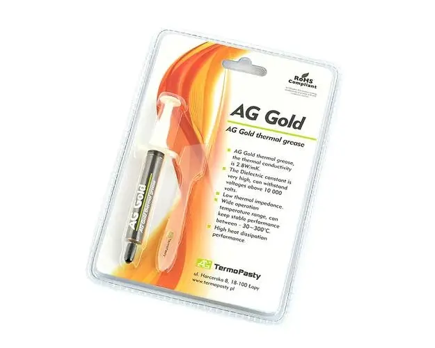 Pasta Termoconductoare Termopasty AG Gold, 3g