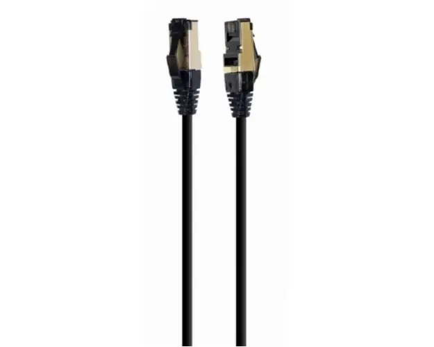 Patch Cord Gembird PP8-LSZHCU-BK-5M, S/FTP, Cat.8, 5m, Negru