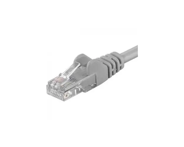 Patchcord UTP PremiumCord RJ45-RJ45 Cat.6, 10m, Gri