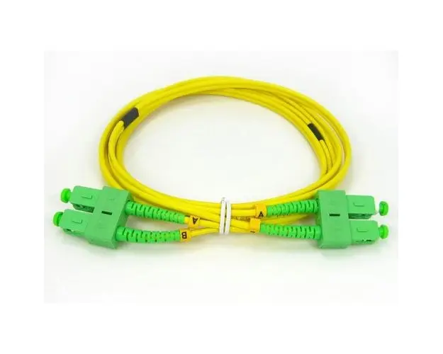 Patchcord SC/APC-SC/APC Emtex, SM 9/125, manta LSZH 3.0mm, duplex 3m