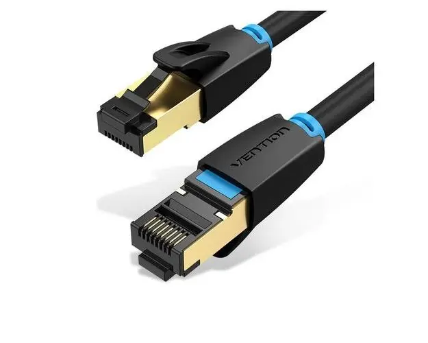 Patchcord SFTP Vention Cat.8, 1m, Negru
