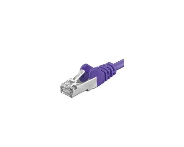 Patchcord SFTP PremiumCord RJ45-RJ45 Cat.6A, 10m, Violet