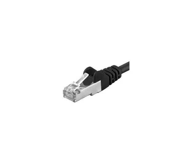 Patchcord SFTP PremiumCord RJ45-RJ45 Cat.6A, 7m, Negru