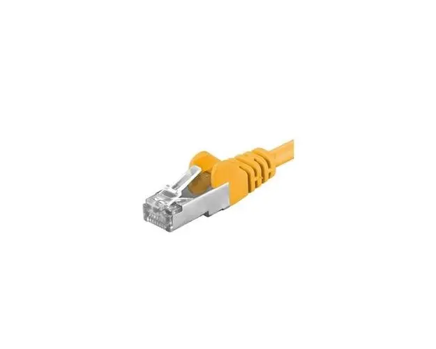 Patchcord UTP RJ45-RJ45 Cat.5e 10m, Galben