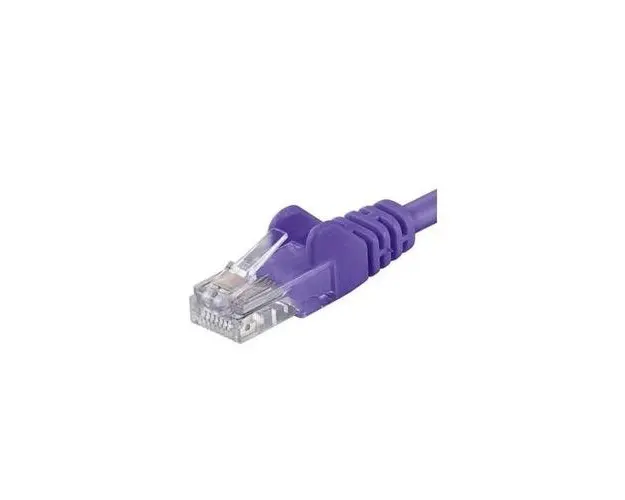 Patchcord UTP PremiumCord RJ45-RJ45 Cat.5e 10m, Violet
