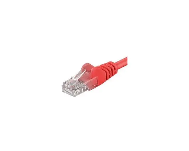Patchcord UTP PremiumCord RJ45-RJ45 Cat.6, 10m, Rosu