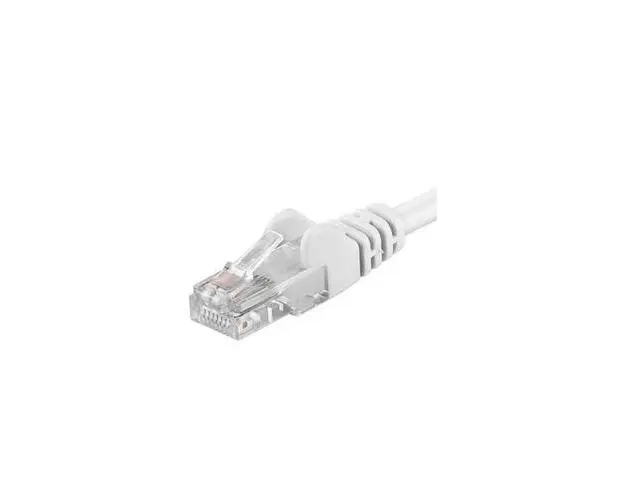 Patchcord UTP PremiumCord RJ45-RJ45 Cat.6, 7m, Alb