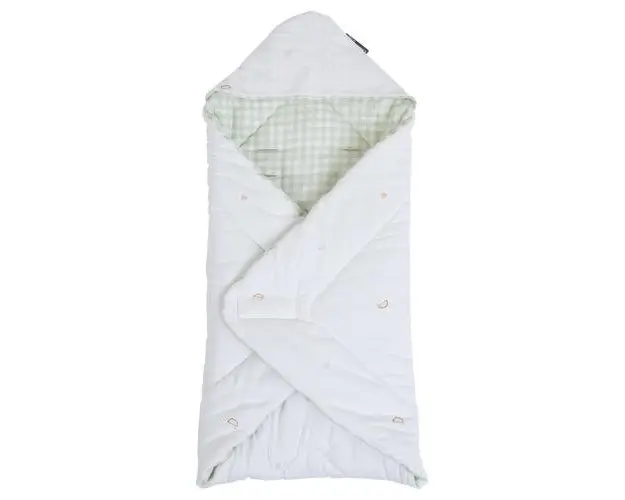 Paturica de infasat Childhome 75x75 cm Jerse Tetra (Verde)