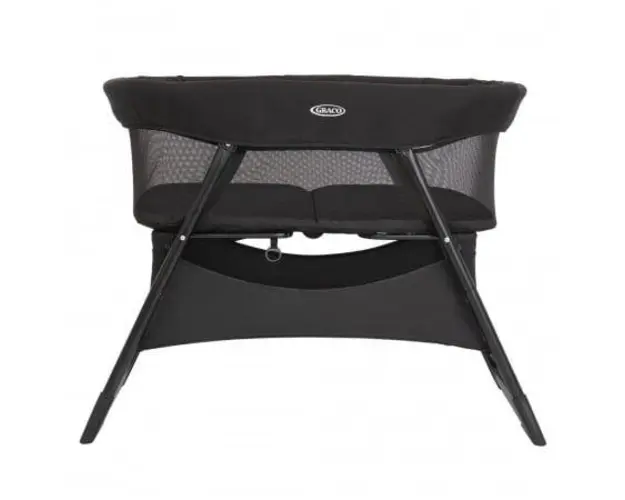 Patut Graco Side by Side 2 in 1 Night Sky, Potrivit pentru 0- 6 luni, 92.5 x 60 x 73 cm (Negru)